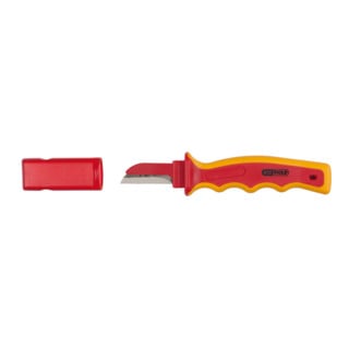 Couteau à dénuder avec revêtement isolant, 205 mm