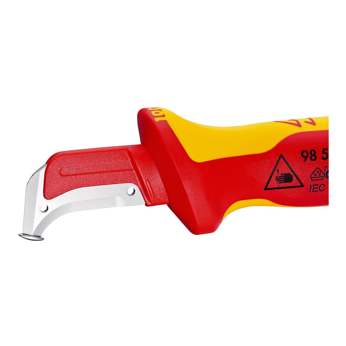 Couteau à dénuder, avec sabot de guidage Knipex