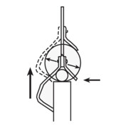Couteau à dénuder no. 27 Secura L. totale 132 mm sans tranchant JOKARI-5