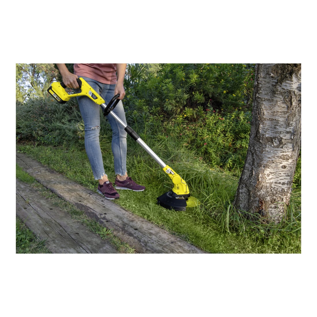 Couteau à trimmer Kärcher en pack de deux LTR Battery
