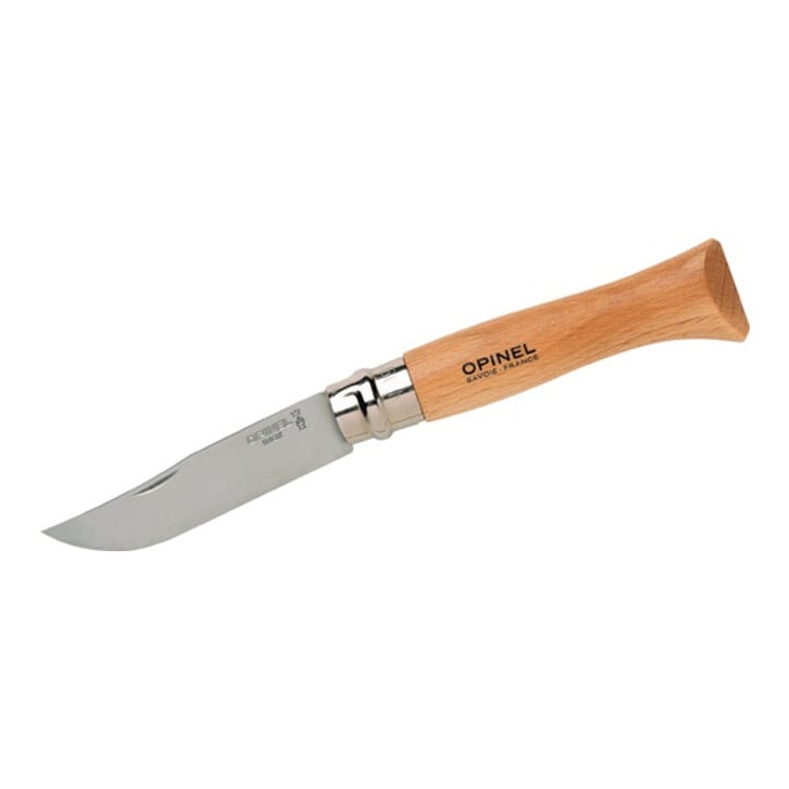 Couteau de poche L. de manche 120 mm L. des lames 90 mm L. ouvert 210 mm inox. b