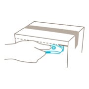 Couteau de sécurité Martor SECUMAX 350 DISPLAY IT-4