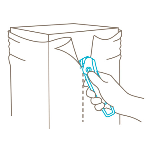 Couteau de sécurité Martor SECUMAX 350 DISPLAY NL