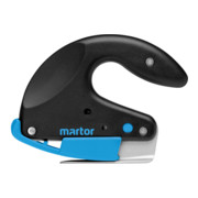 Couteau de sécurité Martor Secumax Opticut n° 437 avec protection latérale noire sur l'impression