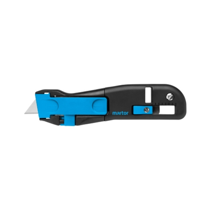 Couteau de sécurité Martor Secunorm Power-Cut sans blocage de lame et lame n° 61329 / 0,90 mm