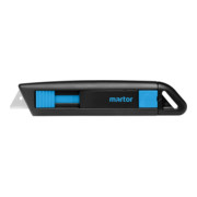 Couteau de sécurité Martor Secunorm Profi Light à lame trapézoïdale arrondie n° 65232-1