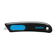 Couteau de sécurité Martor Secunorm Smartcut avec lame en acier doux, boîte unique