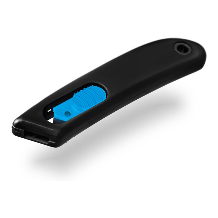 Couteau de sécurité Martor Secunorm Smartcut avec lame en acier doux, boîte unique