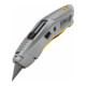 Couteau de travail à lame rétractable DEWALT, boîtier entièrement métallique, y compris 5 lames de rechange trempées par induction DWHT10319-0-4