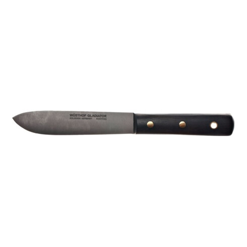 Couteau de travail L. totale 240 mm L. des lames 130 mm lame encliquetable inox.