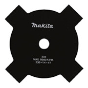 Makita Couteau à 4 dents 230×25,4 mm (B-14118)-1