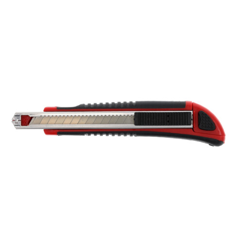 Gedore red Cutter avec 5 lames de rechange, 9 mm de large, petit, lames à détacher, métal, une main, 145 mm de long, R93200010