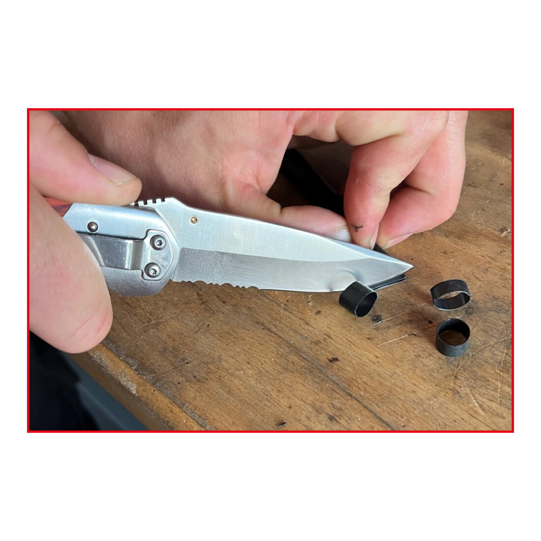 Couteau pliant, 220,0mm