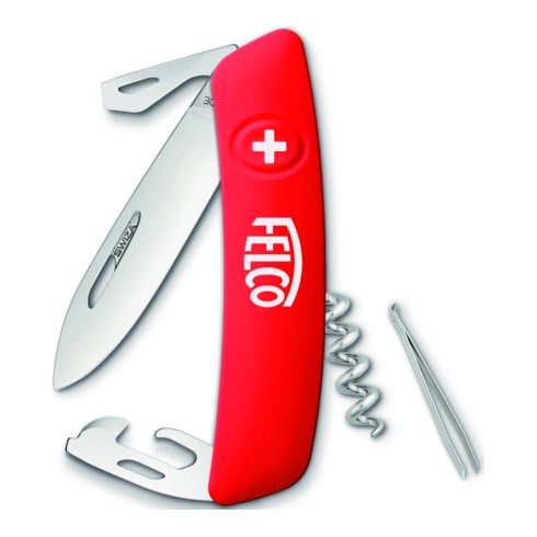 Couteau suisse FELCO, 9 fonctions, incl. tire bouchon Felco