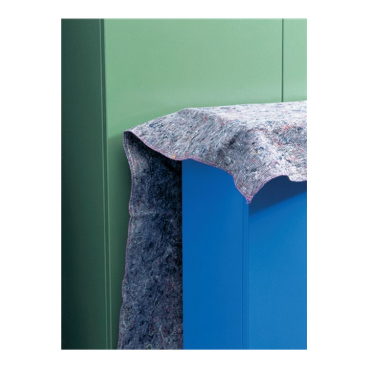 Couv. d'emballage l.1500xL2000 mm étoffe nappée Densité 350 g/m²