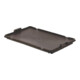 Couvercle Alfred Häner L600xl400mm noir PP pour bac gerbable LA-KA-PE-1