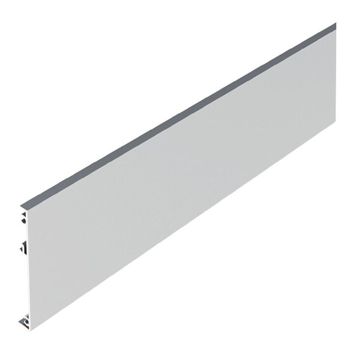 Couvercle en aluminium Alu.VA Eff.elox.z.Aufkl.L.2100 mm H.65 mm HELM