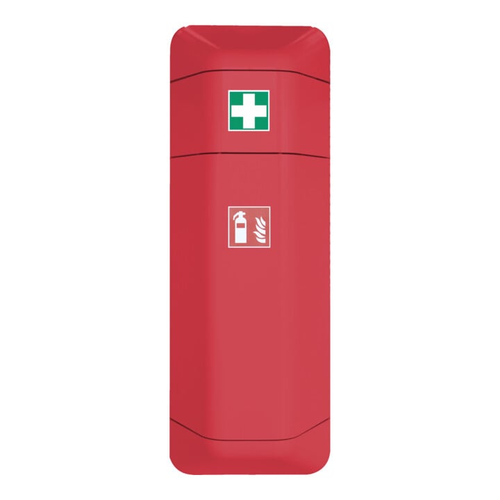 Couvercle pour défibrillateur Eichner rouge