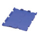 Couvercle rabattable PP L400xl300mm bleu avec charnière 4 pcs/carton LA-KA-PE-1