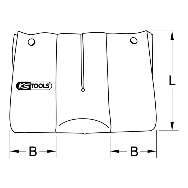 Couvercles d'isolateurs pour isolateurs de fronton, 115 mm KS Tools