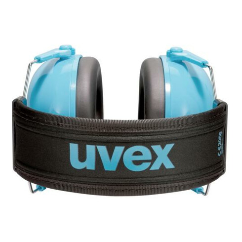 Couvre-oreilles uvex K Junior, bleu, SNR 29 dB, taille S, M