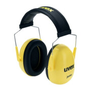 Couvre-oreilles uvex K Junior, jaune, SNR 29 dB, taille S, M