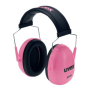 Uvex Protection auditive uvex K Junior, rose, SNR 29 dB, taille S, M