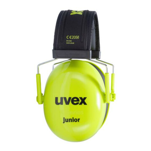 Uvex Protection auditive uvex K Junior, vert, SNR 29 dB, taille S, M