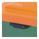 Craemer Streugutbehälter 210l 1000x700x500mm o.Entnahmerutsche Ku. grün/orange-4