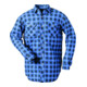 CRAFTLAND Chemise thermique de protection, doublée, taille 2XL, bleu à carreaux-1