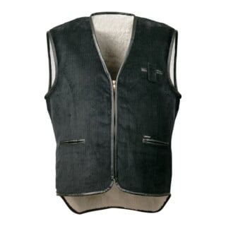 CRAFTLAND protection Breitcordweste, Gr. 3XL, schwarz