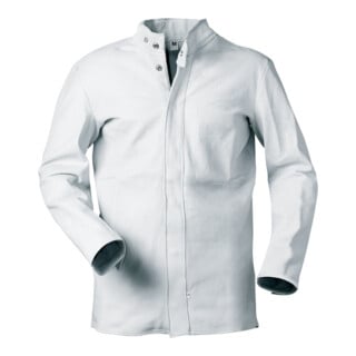 CRAFTLAND protection Schweißerjacke,Vollleder, Gr. M, natur