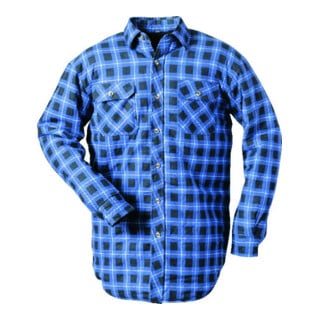 CRAFTLAND protection Thermohemd, gef.,Gr. 2XL, blau-kariert
