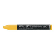 Craie de marquage Classic PRO 590 jaune av.emballage papier Pica Classic PRO 590