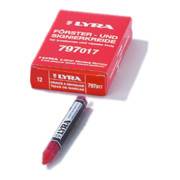Craie de marquage Makita carré / rouge 988050680-1