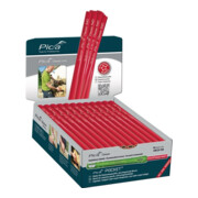 Crayon de charpentier Pica Classic 540 L.30 cm mine 2H oval non taillé Pica Clas-4