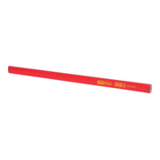 Crayon de charpentier, rouge, 250mm