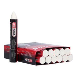 Crayons blancs de marquage pour pneu, pack de 12