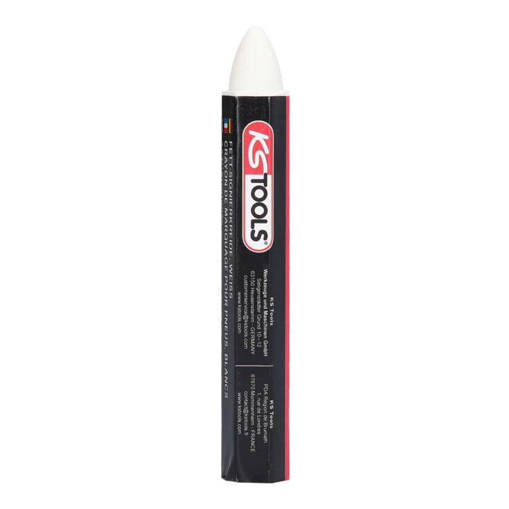 Crayons blancs de marquage pour pneu, pack de 12