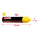 Crayons jaunes de marquage pour pneu, pack de 12