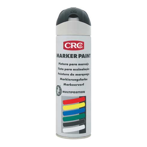 CRC Evidenziatore spray MARKER PAINT, 500ml, Vernice per segnaletica: BL