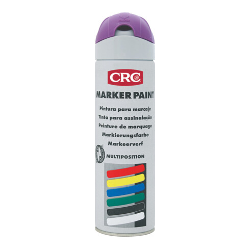 CRC Evidenziatore spray MARKER PAINT, 500ml, Vernice per segnaletica: V