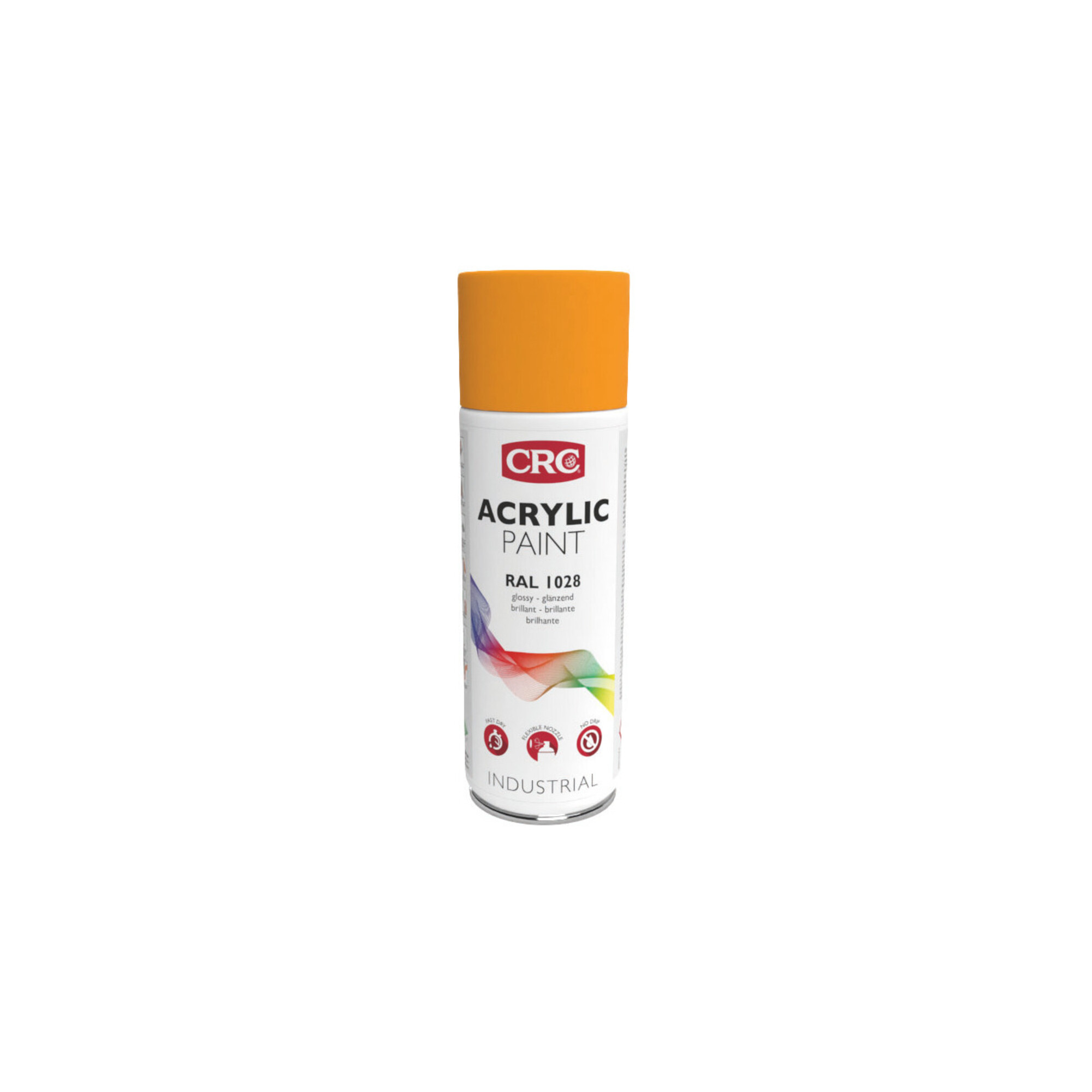 CRC Farblack Acrylic Paint melonengelb, Inhalt: 400ml ; CRC Industries