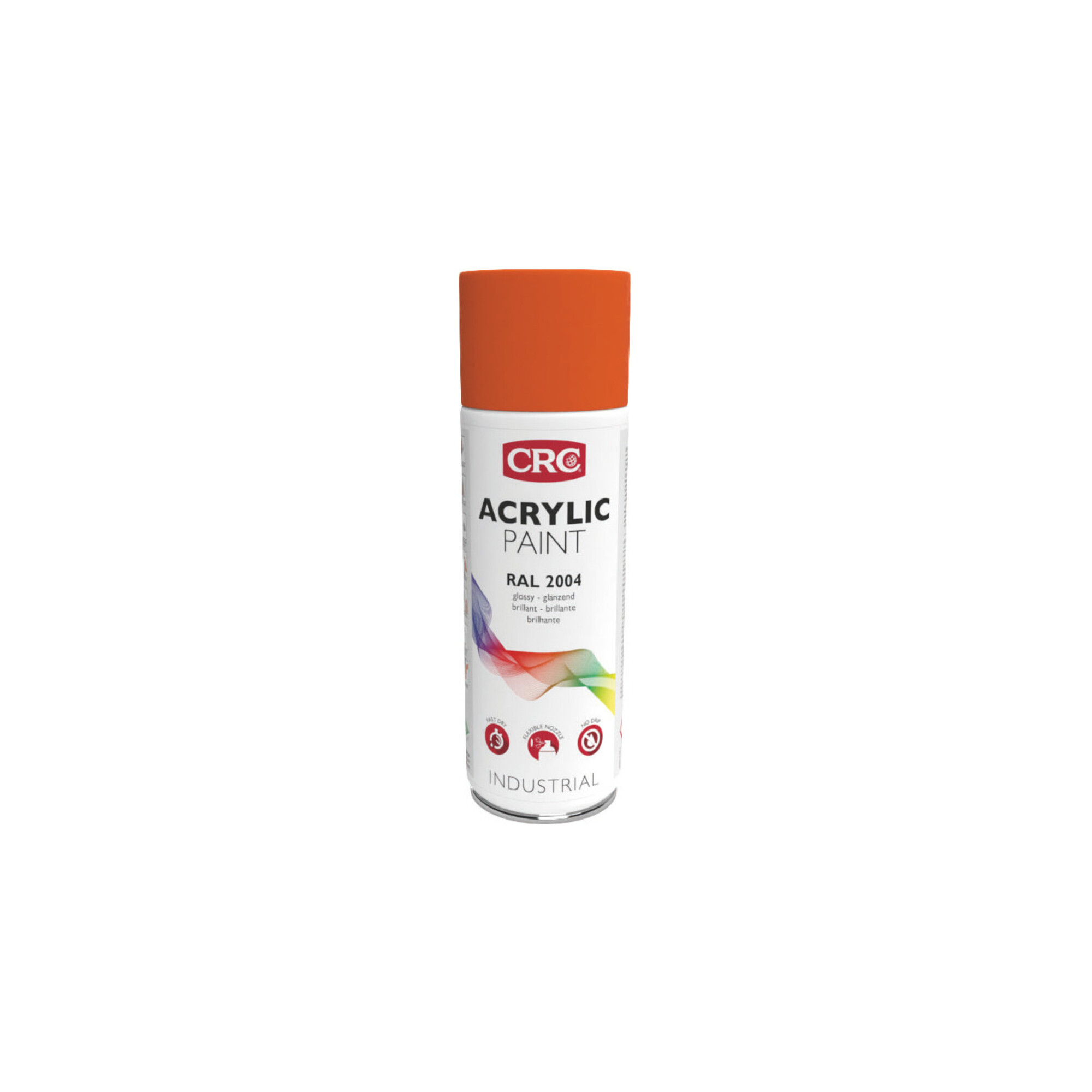 CRC Farblack Acrylic Paint reinorange, Inhalt: 400ml ; CRC Industries