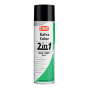 CRC Galvacolor 9005 Noir Peinture antirouille 2 en 1 500 ml