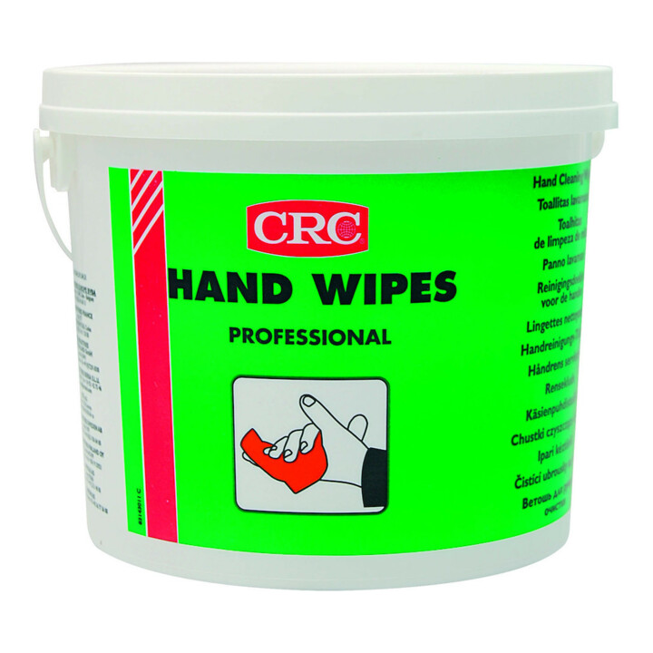 CRC Handreinigungstücher Hand Wipes, 100 Stück Eim