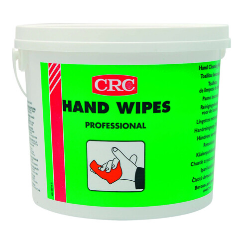 CRC Lingettes pour mains, 100 pièces seau