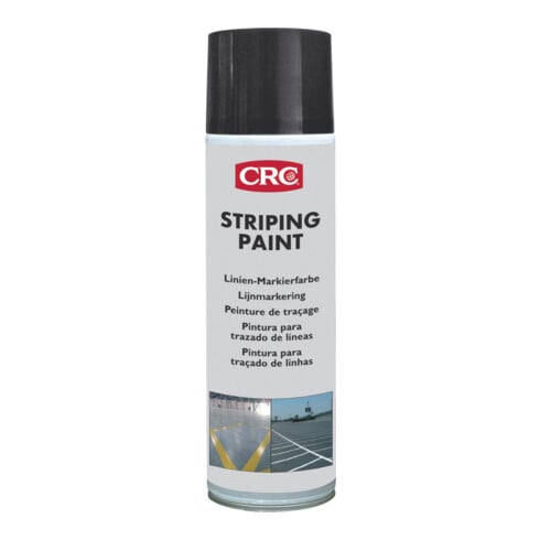 CRC Linien Markierfarbe schwarz, 500 ml, Inhalt: 500ml