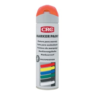 CRC Markeerspray MARKER PAINT, 500 ml, Markeerkleur: OR