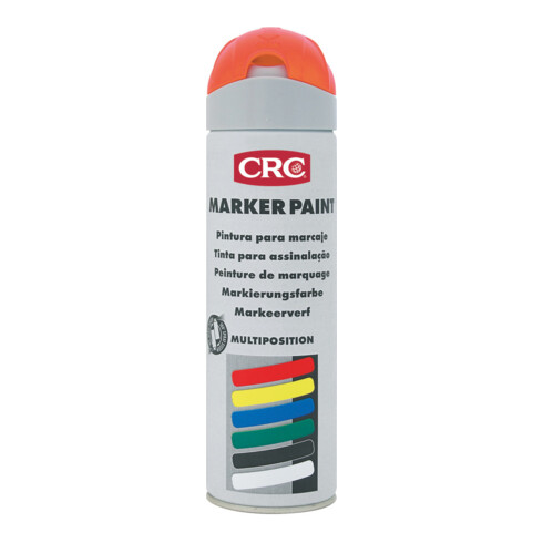 CRC Markeerspray MARKER PAINT, 500 ml, Markeerkleur: OR